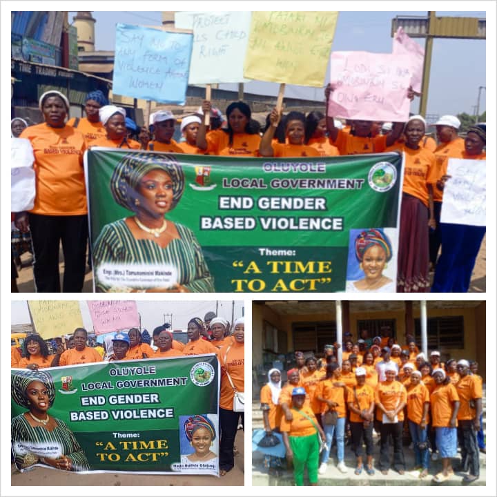 GBV: Wife Of Oluyole LG Chairman, Hajia Balkis Olatunji Leads Public Outreach To Major Markets