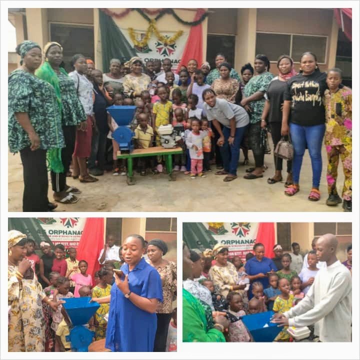 Wife of Oluyole LG Chairman, Hajia Balkis Olatunji Empowers Orphanage