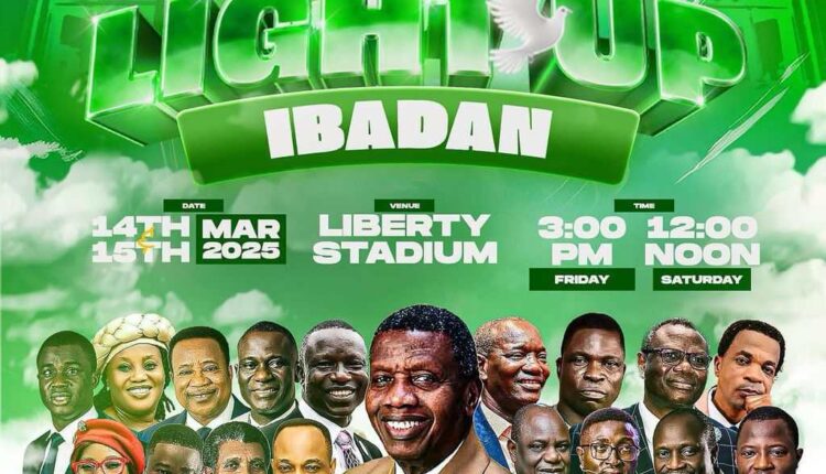 Oyo Set To Witness Spiritual Revival As Adeboye Storms Ibadan Friday For RCCG Crusade