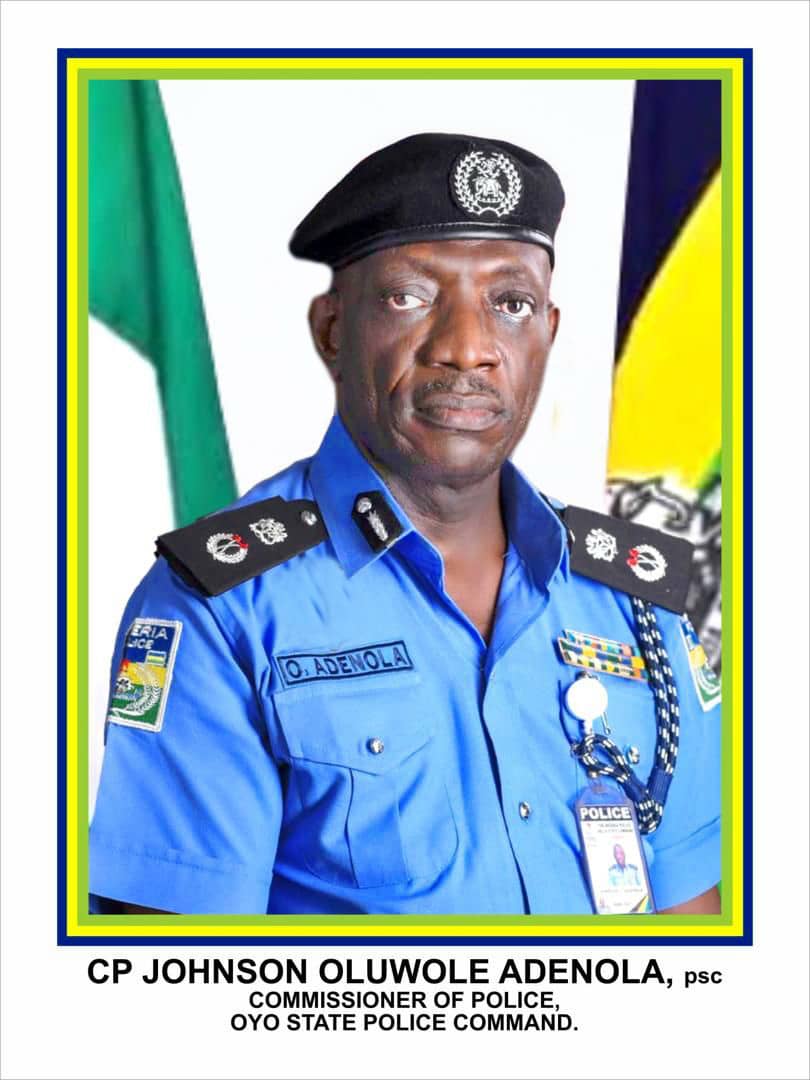 Johnson Adenola Assumes Duty As Oyo’s 47th CP