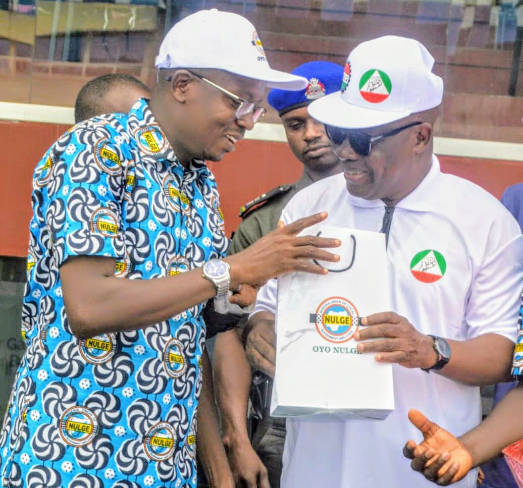 Oyo NULGE Honours Makinde For Exceptional Commitment To LG Workers’ Welfare
