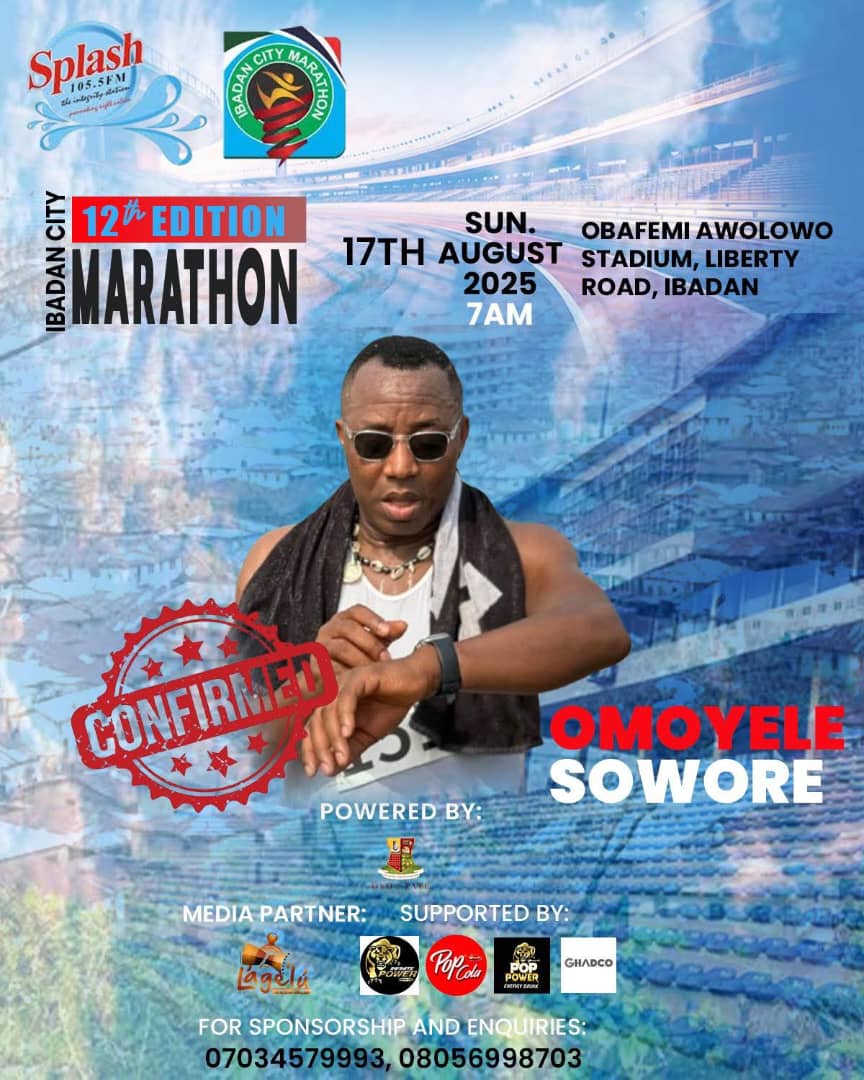 Sowore, near 700 runners, others to participate as 12th Splash FM Ibadan City Marathon returns with N4m total prize