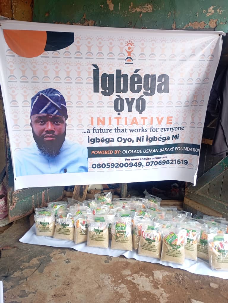 Cyber security expert, Bakare, launches “Igbega Oyo” initiative in Egbeda to empower less privileged