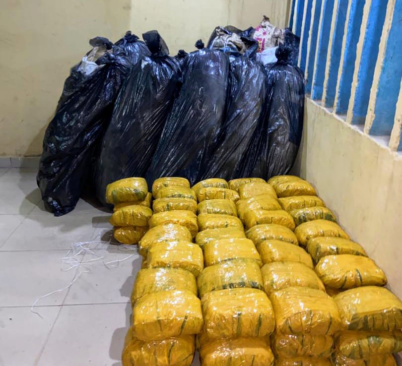 Oyo Police burst large stockpiled suspected illicit drugs in Ibadan