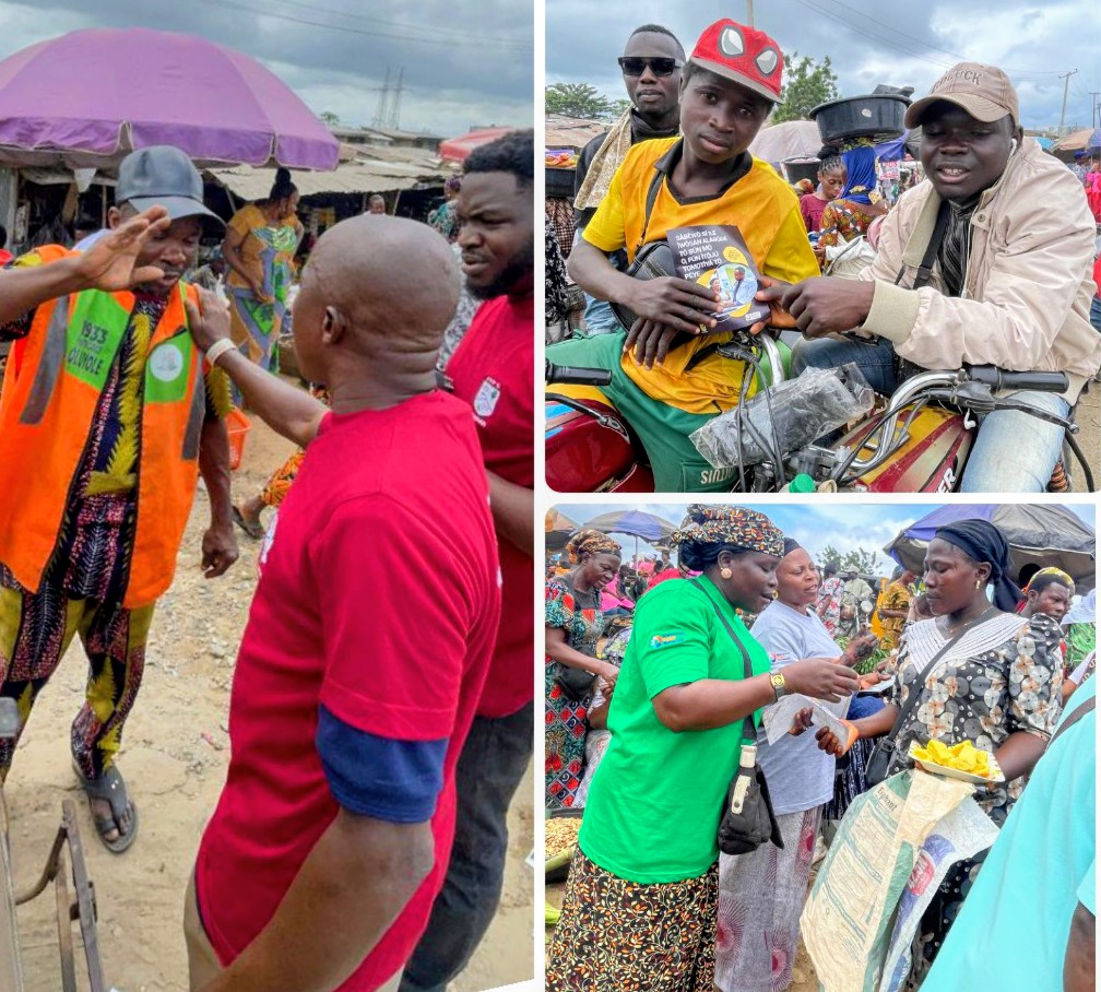 JDPC, stakeholders take PHC sensitisation to Ibadan market, makes new discovery