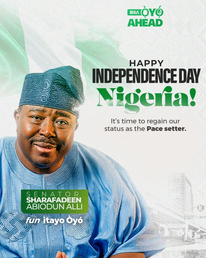 Independence Day: Alli calls for renewed collective commitment to nation building, unity, peace